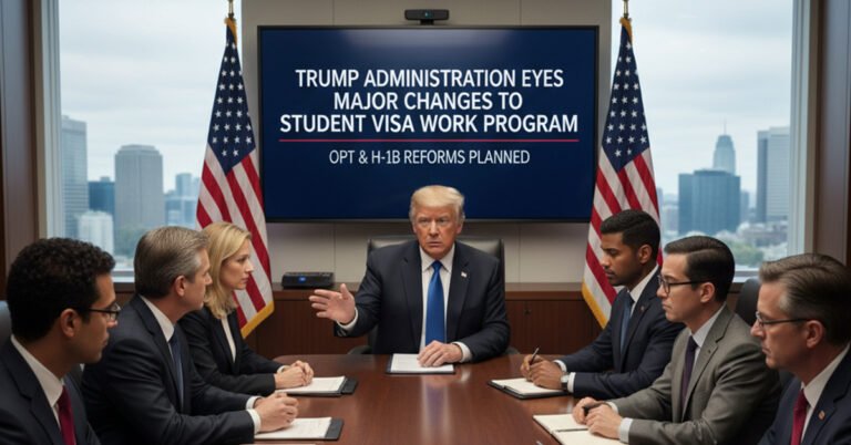 Trump Administration Eyes Major Changes to Student Visa Work Program