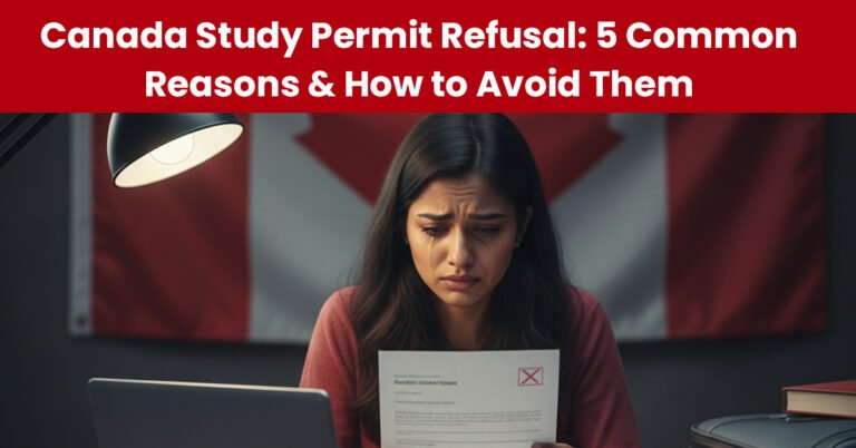 Canada Study Permit Refusal: 5 Common Reasons & How to Avoid Them