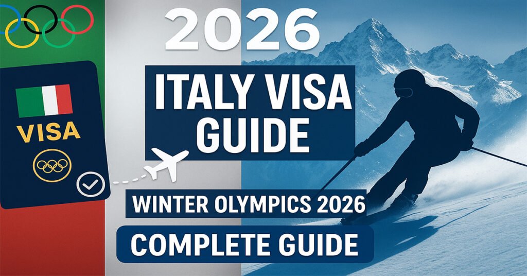Italy Visa and Immigration Guide for the 2026 Winter Olympics: Everything You Need to Know