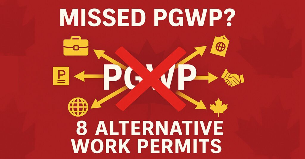 PGWP Alternatives: 8 Work Permit Options for International Students in Canada 2025