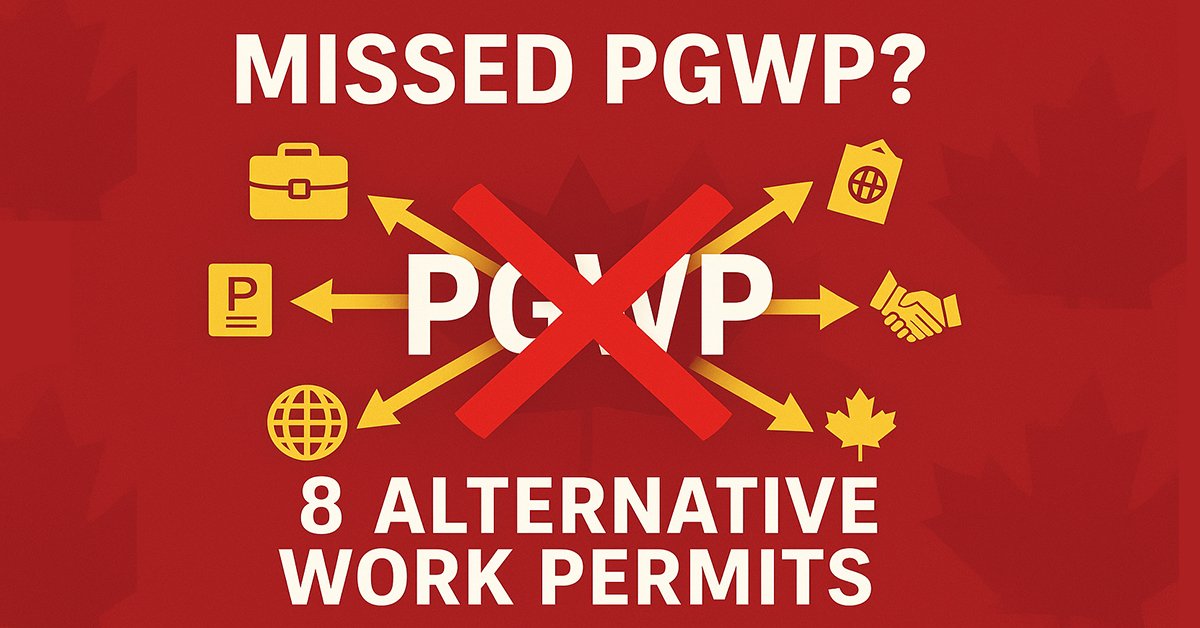 PGWP Alternatives: 8 Work Permit Options for International Students in Canada 2025