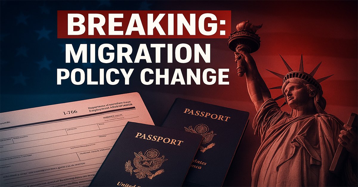 Trump Announces Plans to Halt Migration from Developing Nations