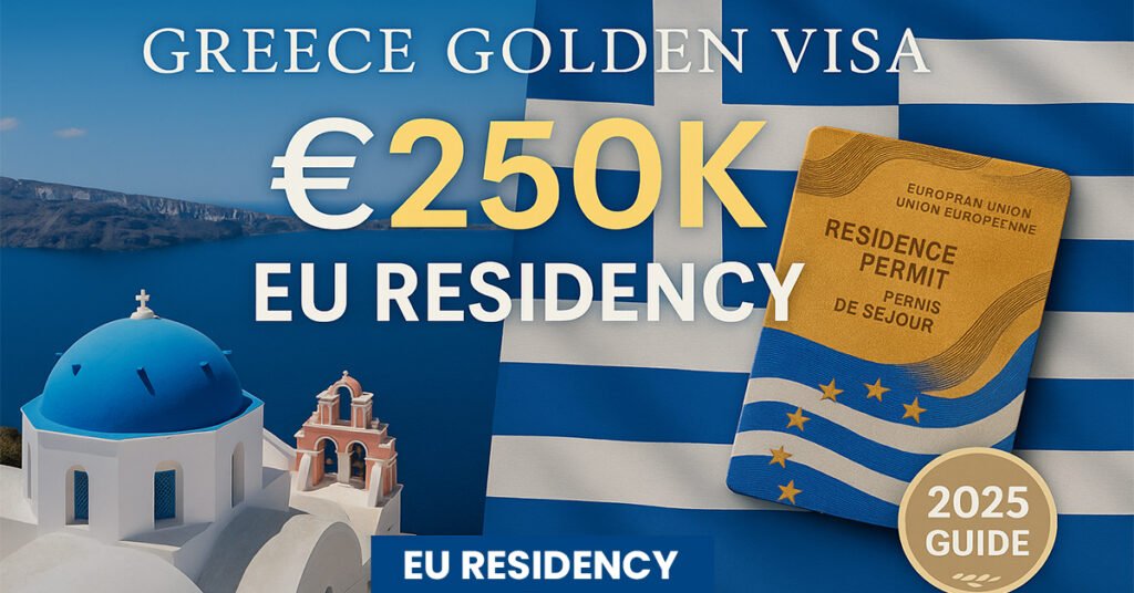 Greece Golden Visa 2025: Complete Investment Guide for EU Residency