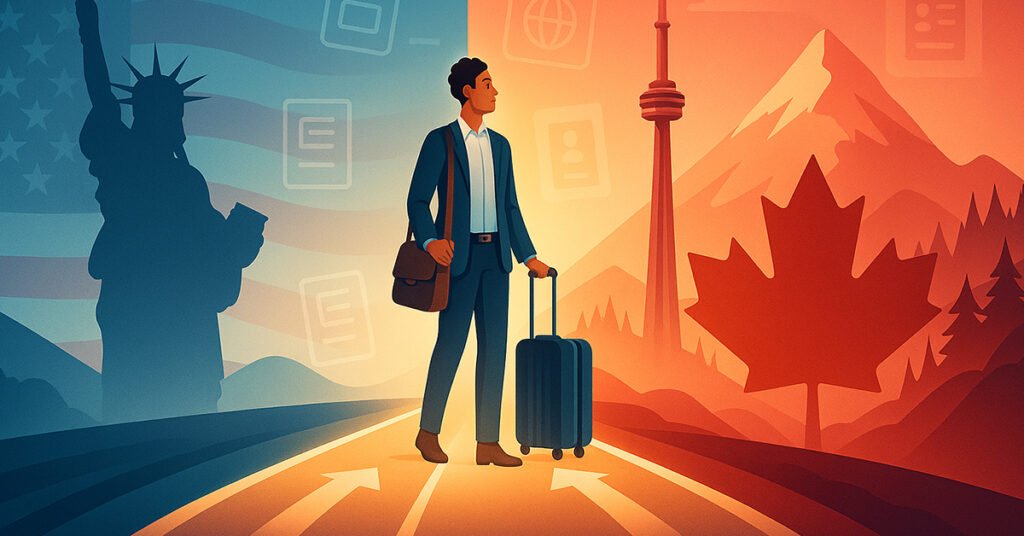 How to Move to Canada from the US: Complete 2025 Guide to Work Permits & Immigration