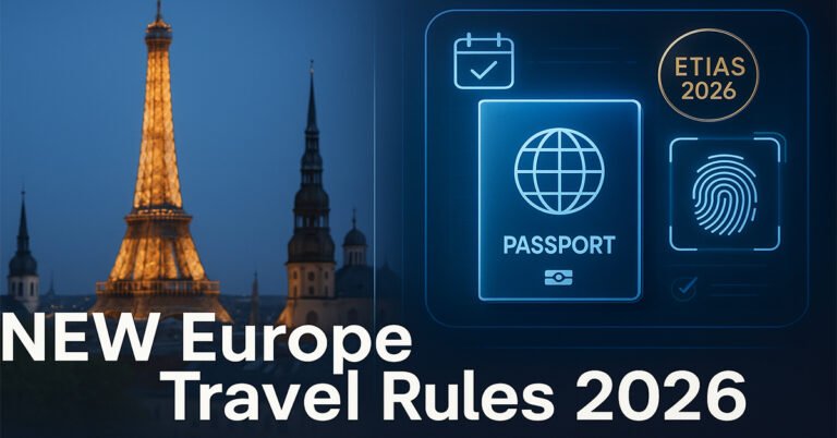 New Europe Travel Requirements for US Citizens: What Changes in 2025-2026