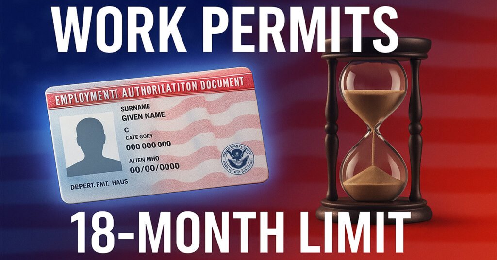 Trump Administration Reduces Work Permit Validity to 18 Months in Immigration Crackdown
