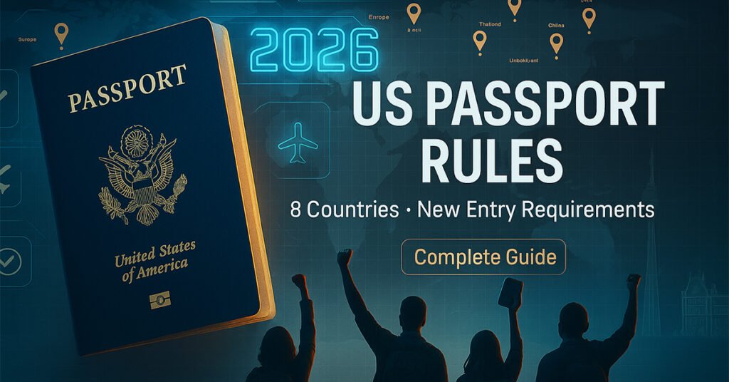 2026 US Passport Entry Requirements: 8 Countries Changing Travel Rules You Need to Know