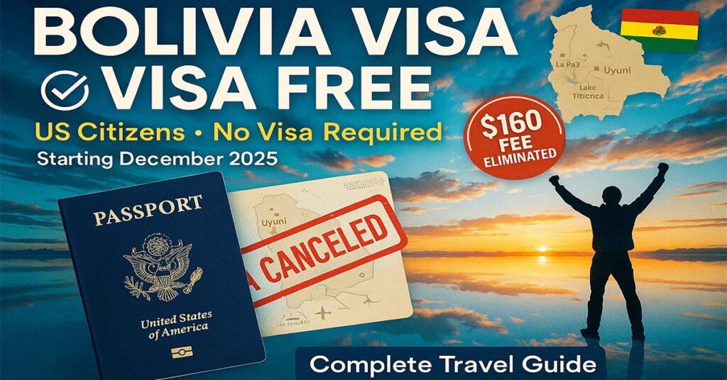 Bolivia Visa-Free Travel 2026: Complete Guide for US Citizens and 6 Other Countries