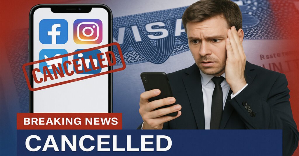 H-1B Visa Appointments Cancelled as US Expands Social Media Vetting: What You Need to Know