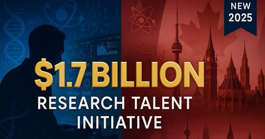 Canada Unveils $1.7 Billion Research Talent Initiative—How International Researchers Can Access Up to $8 Million in Funding