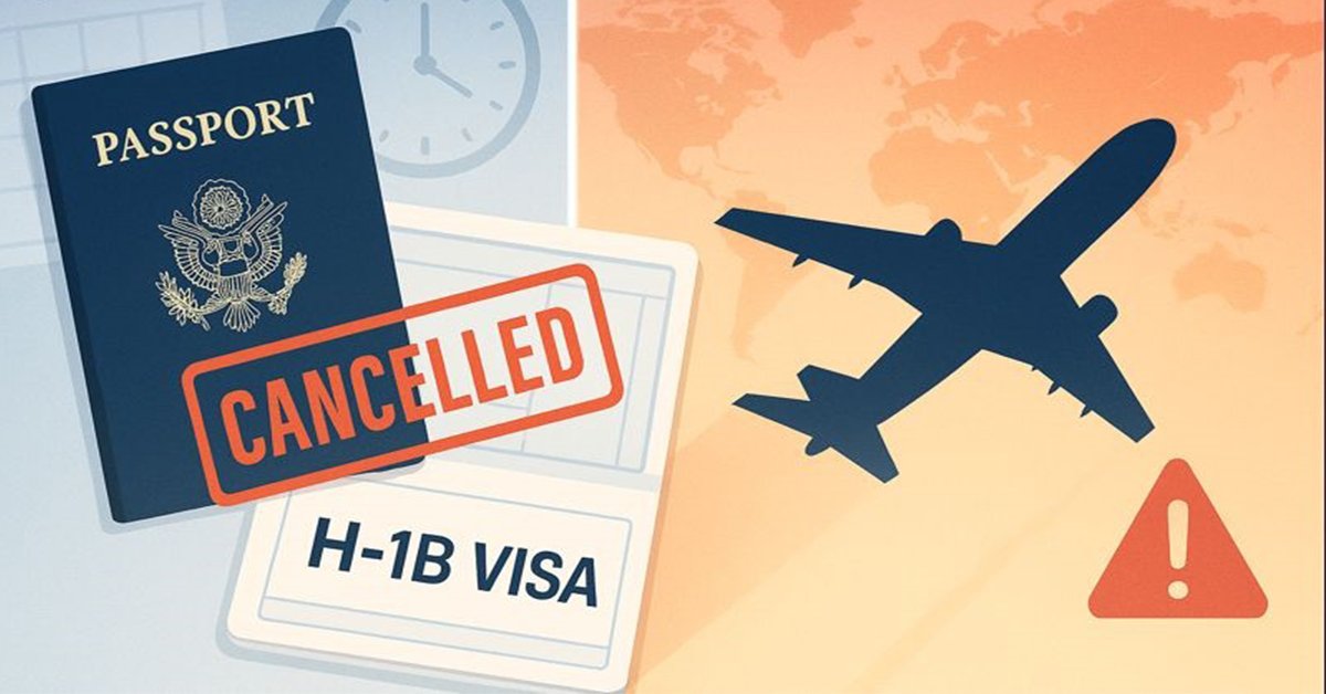 H-1B Visa Holders: Critical Travel Warnings as Appointments Are Cancelled Through December