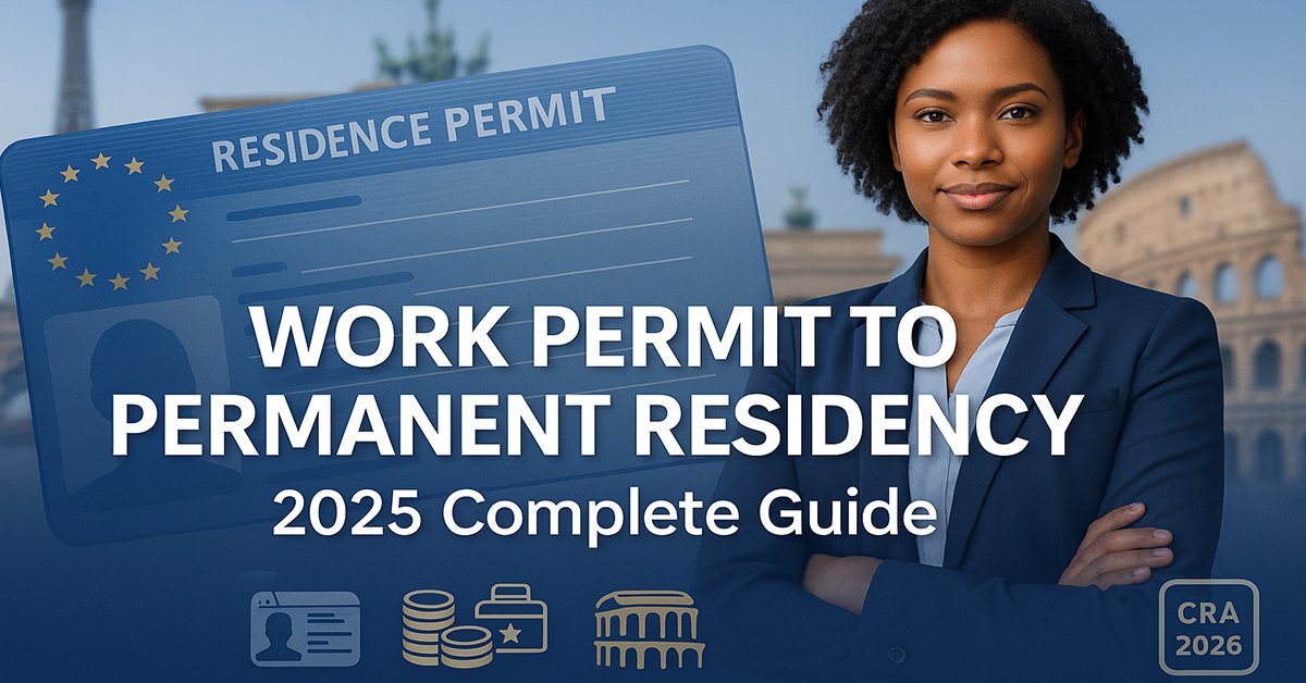 How to Get Permanent Residency in Europe After Work Permit: 2025 Complete Guide