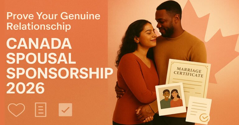 Canada Spousal Sponsorship 2026: How to Prove Your Relationship Is Genuine