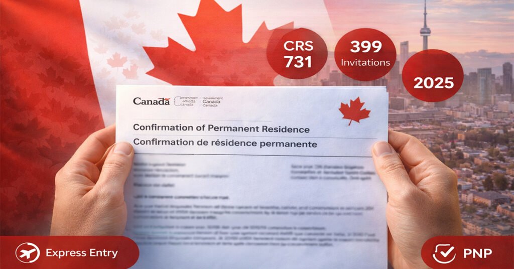 Canada Express Entry: 399 PNP Invitations Issued in Latest December Draw