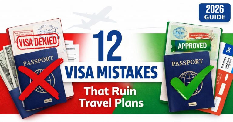 12 Critical Visa Mistakes That Can Ruin Your Travel Plans (2026 Guide)