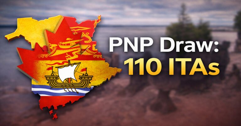New Brunswick PNP Issues 110 Invitations: December 2025 Draw Breakdown