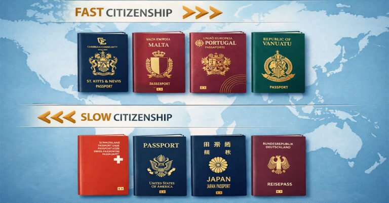 From 2 Months to 30 Years: The Countries Where Getting Citizenship Is Easiest (and Nearly Impossible)