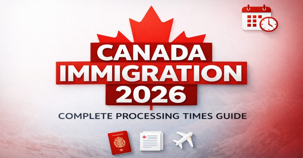 Canada Immigration Processing Times 2026: Complete IRCC Wait Period Guide (Updated January)