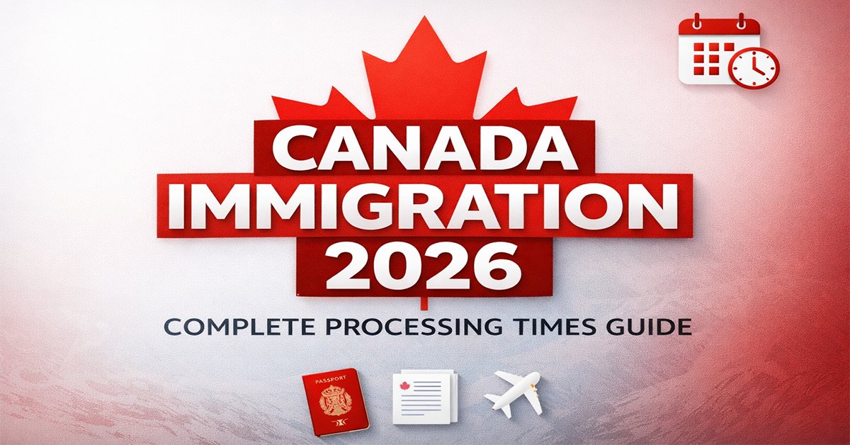 Canada Immigration Processing Times 2026: Complete IRCC Wait Period Guide (Updated January)