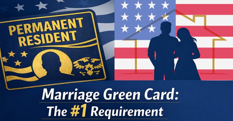 Marriage Green Card Denied? Why Living Together Matters More Than Your Wedding Certificate