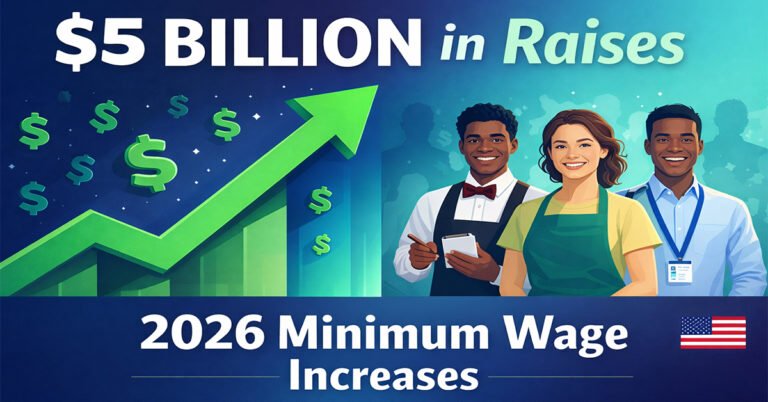 2026 Minimum Wage Increases: 19 States Just Gave Workers a Raise—Is Yours on the List?