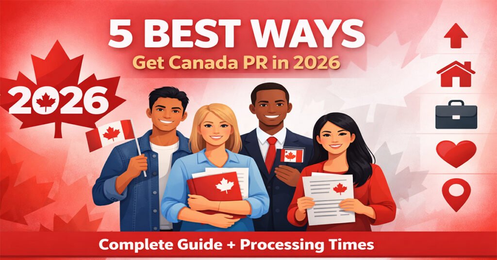 5 Best Ways to Get Canada Permanent Residency in 2026