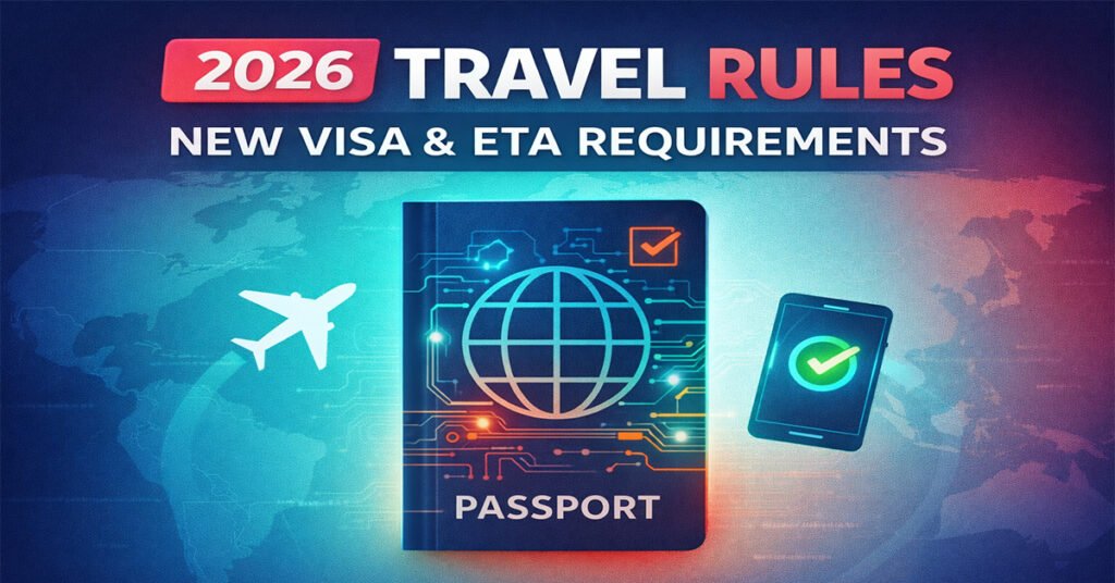2026 Travel Requirements: New Visa Rules, ETAs, and Digital Entry Systems You Need to Know