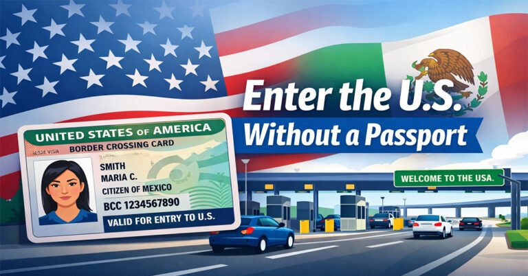 Enter the U.S. Without a Passport: The Border Crossing Card Mexican Citizens Need to Know About