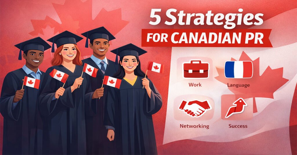 5 Smart Strategies International Students Must Use to Secure Canadian Permanent Residence
