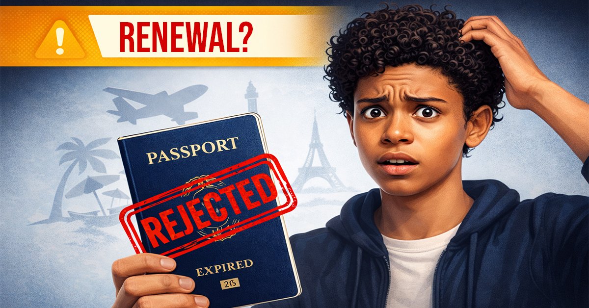 Why Your Passport 'Renewal' Got Rejected: The Under-16 Rule Nobody Tells You About