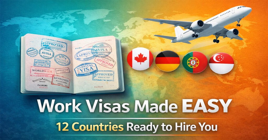 These 12 Countries Will Actually Give You a Work Visa in 2026 (And It's Easier Than You Think)