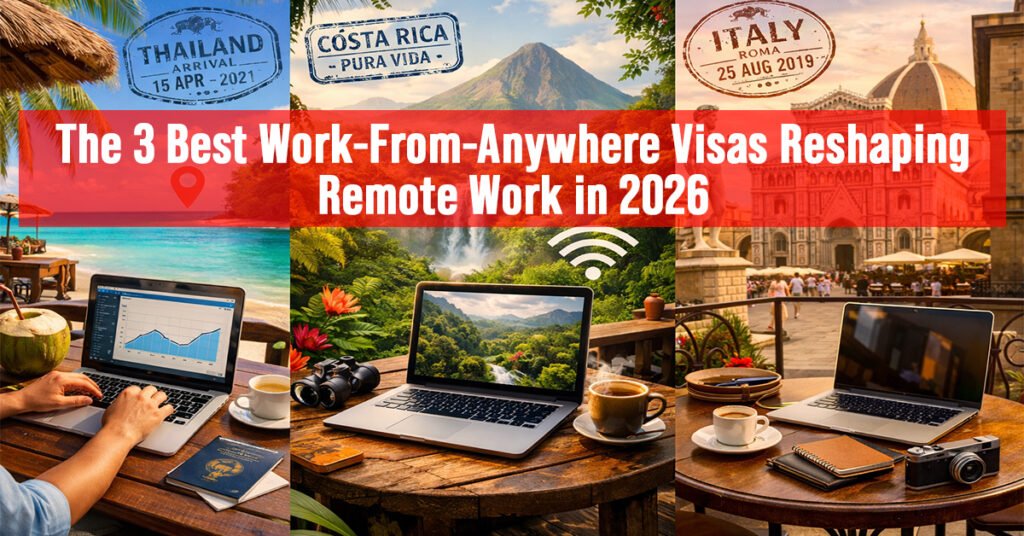 The 3 Best Work-From-Anywhere Visas Reshaping Remote Work in 2026