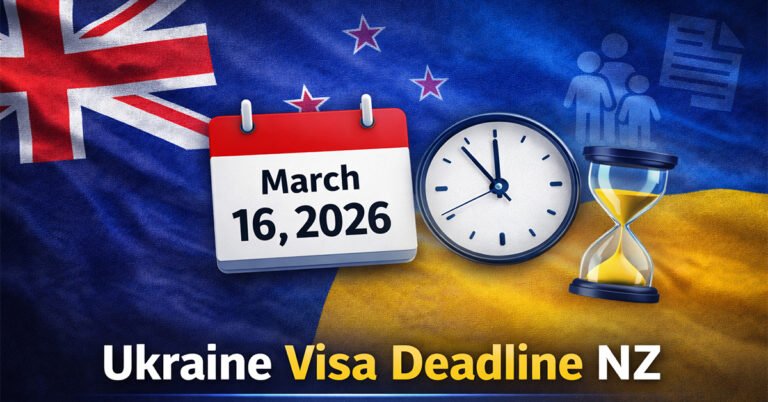 Critical Deadline for Ukrainian Refugees Seeking Permanent Residency in New Zealand