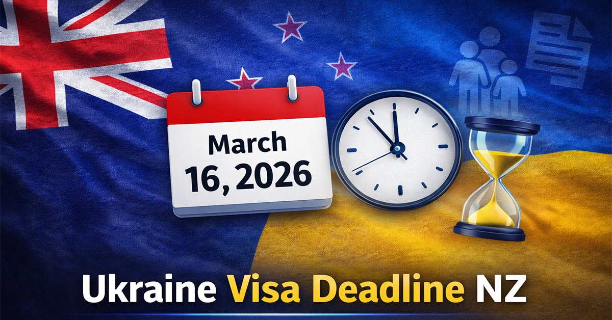 Critical Deadline for Ukrainian Refugees Seeking Permanent Residency in New Zealand