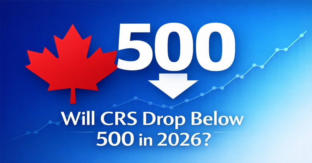 Will Express Entry CRS Finally Drop Below 500 in 2026? Here's What You Need to Know