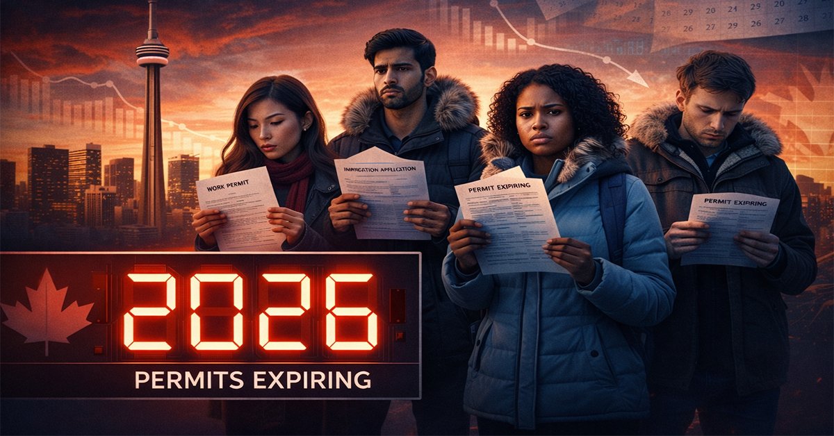 Canada Faces Immigration Crisis in 2026: 2.1 Million Temporary Residents Facing Permit Expiration