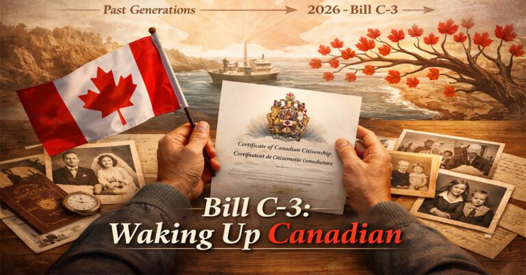 You Might Already Be Canadian: The Life-Changing Law That Went Into Effect Last Month