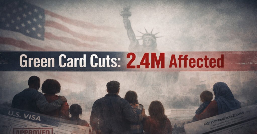 2.4 Million Green Cards Could Disappear: What Trump's New Immigration Policies Mean for Your Family
