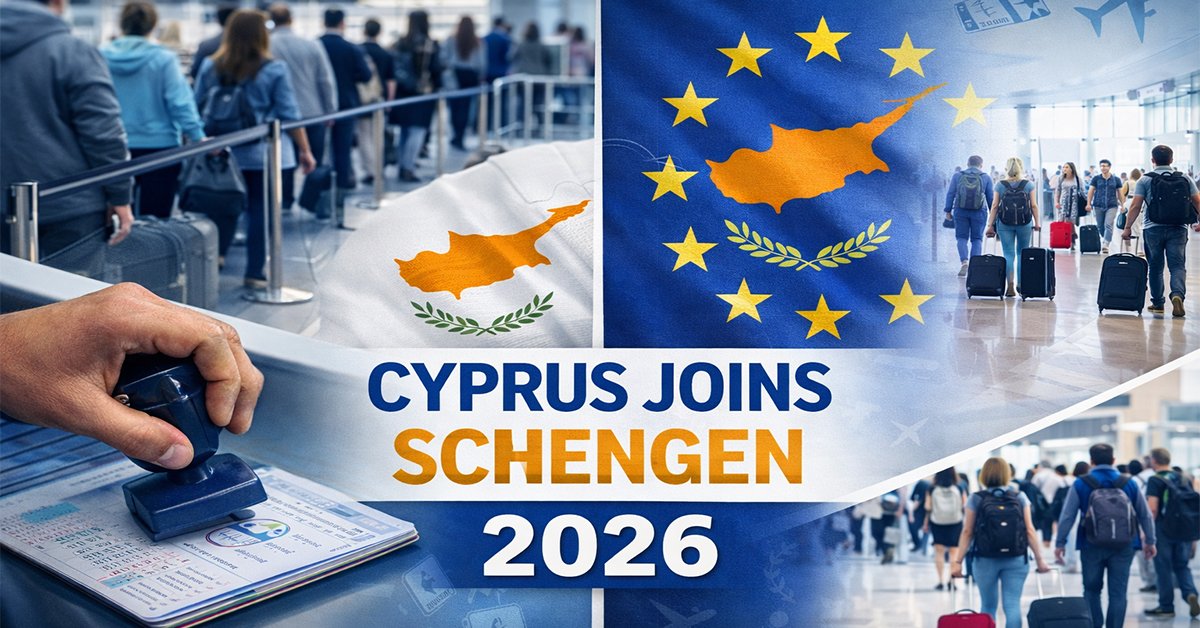 Cyprus Set to Join Schengen in 2026: What It Means for Travelers and EU Workers