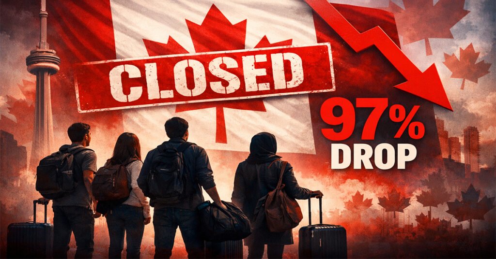 Canada Just Closed the Door on International Students: 97% Drop Reveals the Harsh New Reality