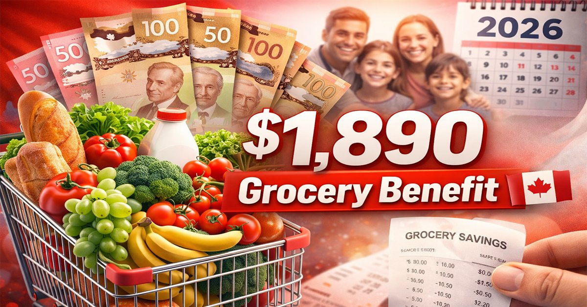Canada Just Announced Up to $1,890 in Grocery Relief for 2026—Here's How to Claim Yours