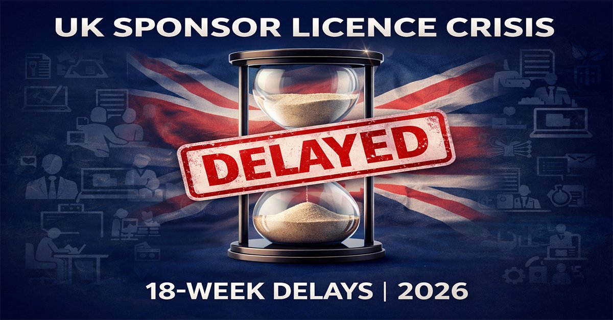 UK Sponsor Licence Crisis: Why Companies Are Waiting 18 Weeks for Certificates of Sponsorship (And What You Can Do About It)