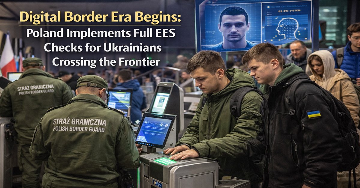 Poland's Digital Border Is Now Live — And Every Ukrainian Traveller Needs to Know This