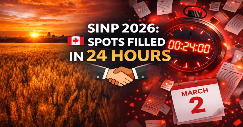 Saskatchewan's Immigration Spots Fill in 24 Hours: Here's Your Strategy for the Next SINP Window