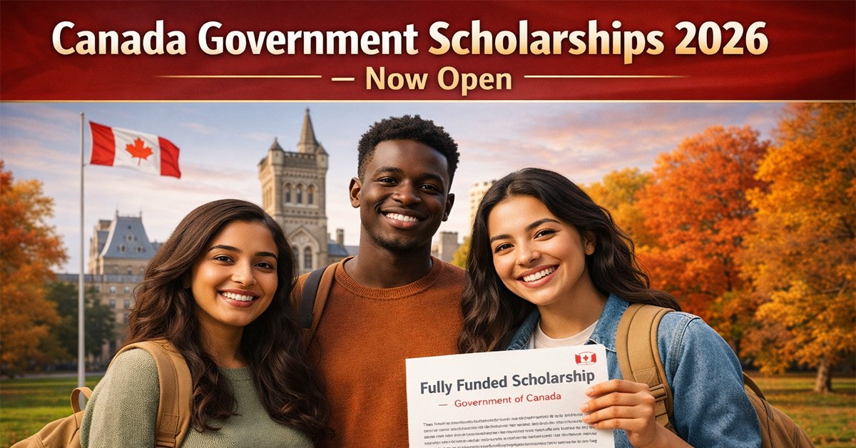 Canadian Government Scholarships 2026 — Fully Funded