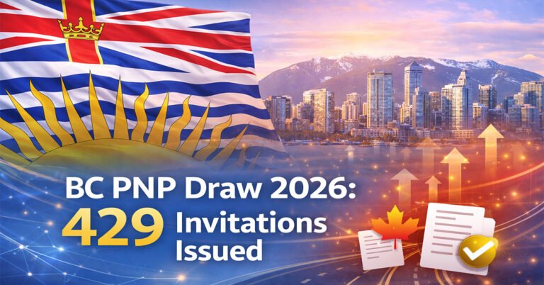 BC PNP Issues 429 Invitations in First 2026 Draw: Lower Score Requirements Signal Hope for Skilled Workers