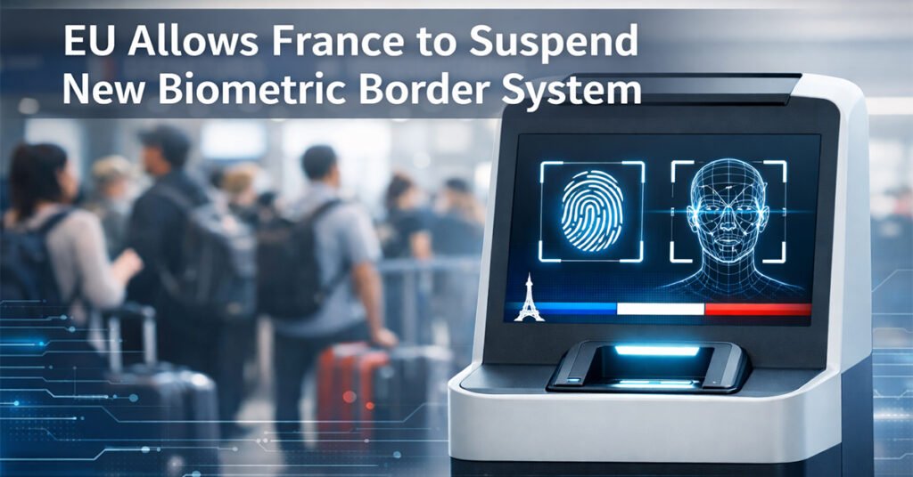Breaking: EU Allows France to Suspend New Biometric Border System Amid Airport Chaos – What Travelers Need to Know