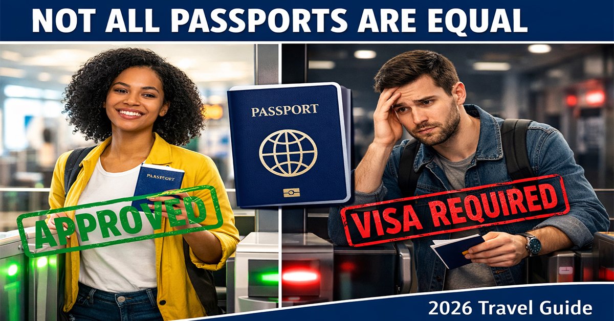 Your Passport Decides Where You Can Go Visa-Free—Here's What Most Travelers Get Wrong in 2026