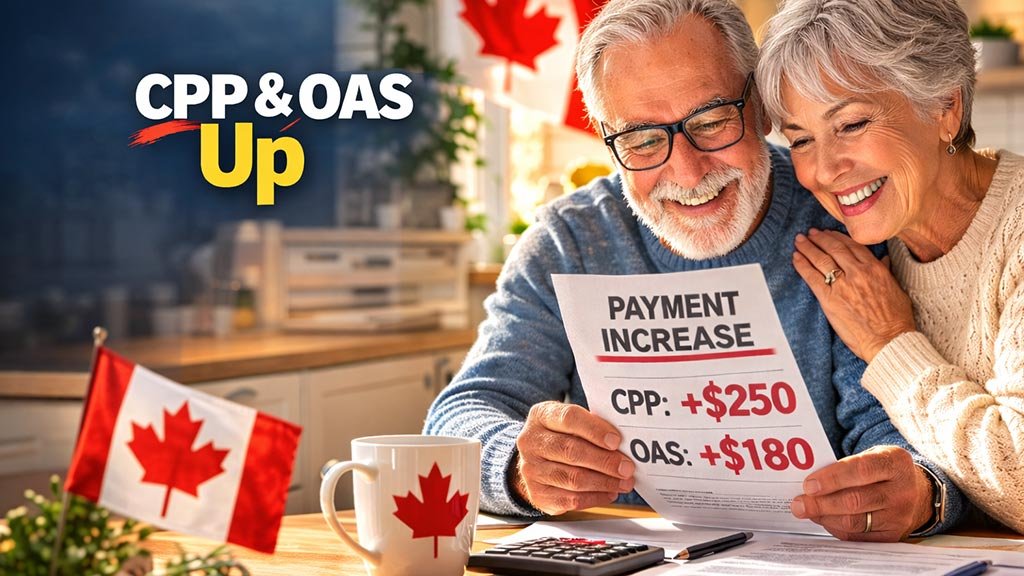 CPP and OAS Payment Increases in 2026 — What Canadian Retirees Need to Know Today