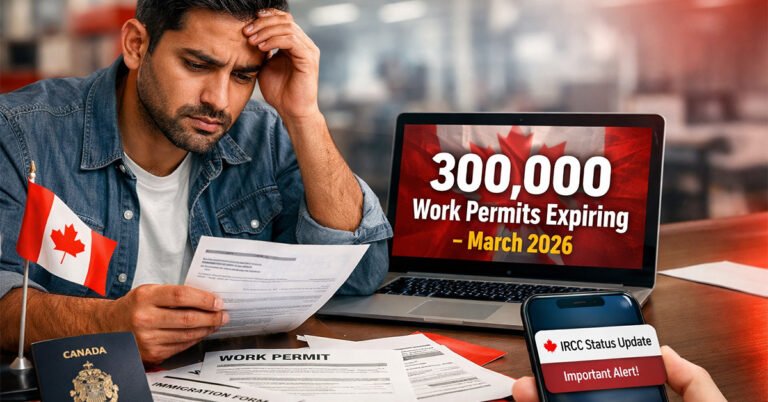 Over 300,000 Work Permits Expiring in Canada by March 2026